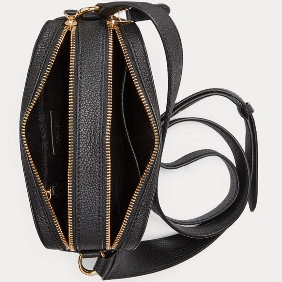 Lauren Ralph Lauren Leather Crossbody Bag EUC - Picture 5 of 7